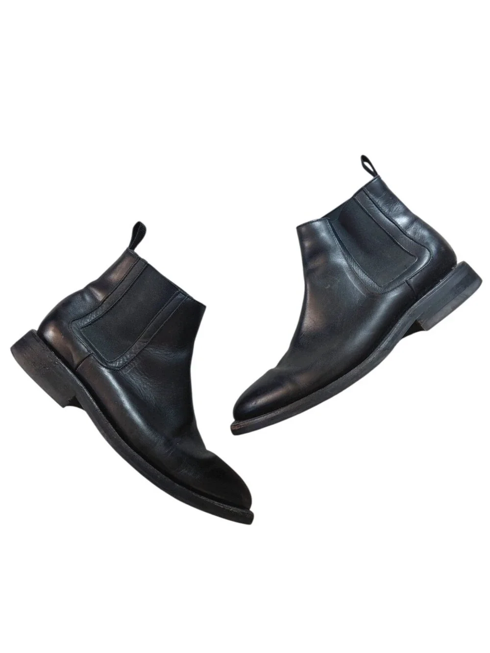 Thursday Boot Company Men's Black Leather Chelsea Ankle Boots Size 8